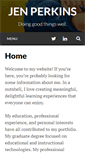 Mobile Screenshot of jenperkins.com